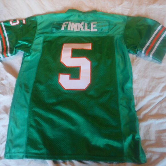 Ray Finkle Ace Ventura Dolphins Jersey Sewn Stitched Lettering Men Size S - Picture 1 of 5